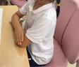 巴拉巴拉童裝兒童短袖女童t恤夏裝中大童POLO衫休閑上衣涼感208225117028 曬單實(shí)拍圖