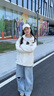 班尼路（Baleno）連帽夾克外套女2025新款戶(hù)外登山旅行防風(fēng)防雨男女同款工裝上衣服 曬單實(shí)拍圖