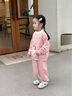 巴拉巴拉童裝兒童套裝女童男童兩件套2025秋冬裝新款舒適衣服幼童裝可愛萌 粉紅套裝60055 100 曬單實(shí)拍圖