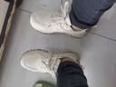 鉑吶苓女鞋網(wǎng)面透氣運動(dòng)鞋2025新款休閑鞋超火百搭防滑小白鞋輕便跑步鞋 休閑鞋白咖【37】 曬單實(shí)拍圖