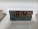 得力（deli）兒童節禮物多功能電子鬧鐘兒童臥室智能床頭鐘開(kāi)學(xué)學(xué)生專(zhuān)用起床神器白LE102開(kāi)學(xué)必備禮物開(kāi)學(xué)季 曬單實(shí)拍圖