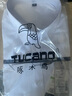 啄木鳥(niǎo)（TUCANO）襯衫男士夏季短袖襯衣商務(wù)正裝純色休閑時(shí)尚百搭男裝 白色 4XL 曬單實(shí)拍圖