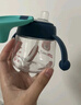 日康嬰兒學(xué)飲杯PPSU牛奶杯寶寶喝水杯子奶瓶6個月以上水杯鴨嘴杯 【tritan款】藍色 180ml 曬單實拍圖