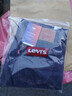 Levi's李維斯25年秋冬新款男士四季恒溫美式505標準直筒牛仔褲 深靛藍 36 (32) 曬單實(shí)拍圖