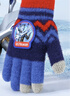 奧特曼兒童五指手套保暖男童秋冬季小女孩3-6-8歲終極賽羅庫洛米加絨厚 終極賽羅【五指款-可觸屏】 曬單實(shí)拍圖