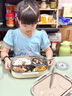 雙槍（Suncha）鈦健康不銹鋼飯盒學(xué)生上班族可微波爐餐盒比316好1.5L配保溫袋 曬單實(shí)拍圖