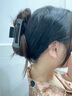 BARY REEF軟質(zhì)硅膠鯊魚夾安全高級(jí)感抓夾防摔不易碎2025新款?yuàn)A子頭飾發(fā)夾 黑色 曬單實(shí)拍圖