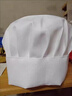雷薩狼廚師帽子男女夏季透氣貝雷帽廚房火鍋店餐廳布帽服務(wù)員工作帽定制 白色廚師布帽 均碼 曬單實(shí)拍圖