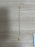 周大福 貓眼圓珠黃金項鏈套鏈(工費180)40cm約4.05g F222153 曬單實拍圖
