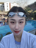 英發(fā)（YINGFA）泳鏡防水防霧高清鍍膜男女兒童小框競速游泳眼鏡泳帽套裝 黑色泳鏡（贈耳塞） 曬單實(shí)拍圖