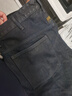 G-STAR RAW【大片同款】牛仔褲男直筒褲秋季ELWOOD潮流機車(chē)風(fēng)3DD23699 藍黑 32 30 曬單實(shí)拍圖