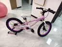 優(yōu)貝（RoyalBaby）兒童自行車5-9歲男女學(xué)生通勤鎂合金單車月亮系列 宇航員18寸粉色 曬單實(shí)拍圖