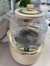 World Kitchen康寧全玻璃養生壺恒溫壺煮茶壺煮茶器1L辦公室家用花茶壺燒水壺電熱水壺煮水壺（茶漏燉盅升級款） 曬單實(shí)拍圖