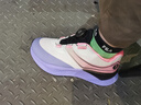 moodytiger兒童運動(dòng)鞋耐磨防滑春秋男女童鞋子超輕緩震小學(xué)生跑步鞋 月魄灰/靈動(dòng)紫 36 曬單實(shí)拍圖