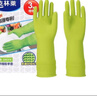 克林萊 進口橡膠手套 中號 3副裝 淺綠色 3件 曬單實拍圖