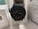卡西歐（CASIO）多彩休閑運(yùn)動八角手表女GMA-S2100潮流透明運(yùn)動表送女友七夕禮物 GMA-S2100-1A八角黑金+200米防水 曬單實(shí)拍圖