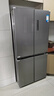 美的（Midea）480升四開(kāi)門(mén)電冰箱雙變頻一級能效十字對開(kāi)門(mén)雙開(kāi)門(mén)家用雙循環(huán)風(fēng)冷無(wú)霜國家補貼20%大容量以舊換新 BCD-480WSPZM(E) 曬單實(shí)拍圖