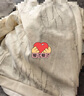 大嘴猴（paul frank）假兩件拼接休閑衛(wèi)衣男春秋季寬松印花潮流打底衫男裝百搭高街上衣 白色81285C【官方正品】 M 【建議110-130斤】 曬單實(shí)拍圖