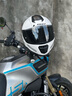 LS2情侶摩托車頭盔男女機車賽車四季全盔兒童盔防霧大尾翼802 特白/閃光白 2XL(建議57-58頭圍) 曬單實拍圖