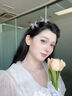 伊黛兒滿(mǎn)鉆立體蝴蝶齒梳發(fā)箍女高級感輕奢高顱頂洗臉發(fā)捆氣質(zhì)壓發(fā)卡頭飾 F3513滿(mǎn)鉆蝴蝶發(fā)箍 曬單實(shí)拍圖