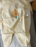 童泰（TONGTAI）嬰兒連體衣春秋季純棉衣服初生寶寶蝴蝶哈衣爬服和尚服黃色59cm 曬單實(shí)拍圖