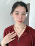 郎凱丹頓白水晶吊墜十二生肖吊墜男本命年屬相牛龍馬猴豬羊項鏈女兒童掛件 生肖鼠-配咖啡掛繩 【大號】 曬單實(shí)拍圖