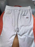 羅蒙（ROMON）春秋款純棉男士運動(dòng)褲寬松闊腿褲中老年高腰休閑褲大碼松緊腰男褲 淺灰【春秋款】 2XL 【適合160-175斤】2.7-2.8尺 曬單實(shí)拍圖