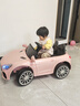 諾天使新款大號兒童電動(dòng)車(chē)汽車(chē)四輪可坐雙人遙控越野車(chē)男女寶寶充電童車(chē) 粉色【四驅動(dòng)12v7A】藍牙早教 獨立雙人座椅+遙控器+搖擺/自駕 曬單實(shí)拍圖