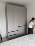 全友家居 大衣柜臥室現(xiàn)代簡(jiǎn)約家具衣服收納儲(chǔ)物柜子掛衣櫥靠墻家用 曬單實(shí)拍圖