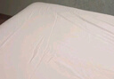 亞朵星球 新款 純色全棉四件套 100%精梳棉 母嬰級(jí)面料 淡紫-1.8床-床笠款 曬單實(shí)拍圖
