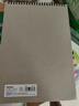 得力（deli）素描本A4-110g-40頁(yè)(牛皮)(本)素描紙美術(shù)繪畫(huà)涂鴉易上鉛畫(huà)畫(huà)禮物HS612-A4學(xué)生開(kāi)學(xué)禮物 曬單實(shí)拍圖