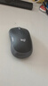羅技（Logitech）M186無線鼠標辦公對稱鼠標辦公輕音便攜筆記本臺式電腦光電鼠標商務帶2.4g接收器辦公用品WF13B M186 黑色灰邊【包裝升級】無線 曬單實拍圖