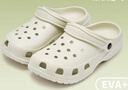 名創(chuàng)優(yōu)品（MINISO）洞洞鞋女夏季外穿沙灘涼鞋防滑厚底踩屎感腳包頭涼拖鞋骨白36-37 曬單實拍圖