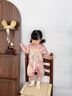 迪士尼寶寶嬰兒衣服夏季男女寶寶連體衣可愛(ài)周歲哈衣洋氣國風(fēng)爬服滿(mǎn)月百天衣 粉紅色 73cm 73碼建議7-9個(gè)月13-18斤cm 曬單實(shí)拍圖