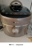 蘇泊爾（SUPOR）IH快排鮮呼吸電壓力鍋 5L 112kPa 2200W 母嬰316L精鋼球釜高壓鍋 SY-50FH5018Q 4-6人 曬單實(shí)拍圖