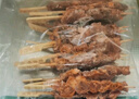 東來(lái)順 調理羊肉串孜然味400g(約16串) BBQ燒烤炸串 清真中華老字號  曬單實(shí)拍圖