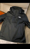 北面（The North Face）沖鋒衣男戶(hù)外單層防風(fēng)硬殼外套夾克可掛膽 88FR 4H0/黑色 XXL 曬單實(shí)拍圖