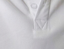 真維斯（JEANSWEST）【速干透氣抗菌】POLO衫夏季商務(wù)休閑短袖男女同款 白色 4XL （建議200-220斤） 曬單實(shí)拍圖
