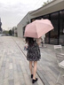 川布德國雨傘小巧兩用防曬紫外線迷你防曬傘五折太陽傘女生2025新 扁五折UFP50+抹茶綠 曬單實拍圖