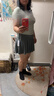 鴻星爾克（ERKE）泳衣女分體裙式保守微胖女孩顯瘦運動(dòng)泡溫泉大碼泳裝 曬單實(shí)拍圖