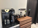 NOTICS 新中式耐熱玻璃喝水杯子套裝家用客廳待客輕奢高級感泡茶具水壺 煙灰木環(huán)杯x6+黑架+水壺+金提盤(pán) 曬單實(shí)拍圖