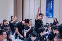 恒朔衫純色polo工作服定制企業(yè)高端翻領(lǐng)t恤男刺繡棉文化衫印字印logo 藏青色 L 曬單實(shí)拍圖
