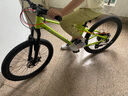 優(yōu)貝兒童自行車10-14歲學(xué)生青少年山地鋁合金變速車 皇冠 熒光綠24寸 曬單實(shí)拍圖