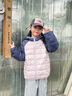 Skechers斯凱奇兒童羽絨服男童女童外套保暖中大童冬裝P425K050 云霧紫/02PM 120 cm 曬單實(shí)拍圖