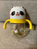 貝親（Pigeon）熊貓小月齡防嗆防漏喝水喝奶ppsu學(xué)飲杯 300ml 7月+ 曬單實(shí)拍圖