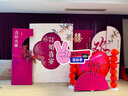 抽象簡約客廳轉(zhuǎn)角時鐘家用雙面拐角鐘表掛墻免打孔led壁鐘墻掛表 交錯時空(黑指針)不加燈款 10英寸 曬單實拍圖