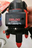 德力西電氣（DELIXI ELECTRIC）紅外線水平儀高精度強光細線自動調平綠光藍室外戶外建筑便攜激光 高精度強光綠光2線+兩塊電池 曬單實拍圖