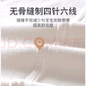 婧麒（JOYNCLEON）嬰兒連體衣春秋無(wú)骨衣服春裝空調(diào)服純棉春款長(zhǎng)袖和尚服外出服 咖色熊頭+親子熊 52cm 曬單實(shí)拍圖