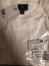 H&M男裝女裝T恤情侶裝重磅純棉寬松透氣圓領(lǐng)紅色短袖打底衫0608945 白色 M 175/100 曬單實(shí)拍圖