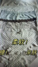 北極絨4條裝胖妹妹大碼內(nèi)褲女士100%純棉抑菌檔中高腰薄款無痕褲頭 藍色+膚色+抹茶+淺粉 4條 XL （建議140-200斤） 曬單實拍圖